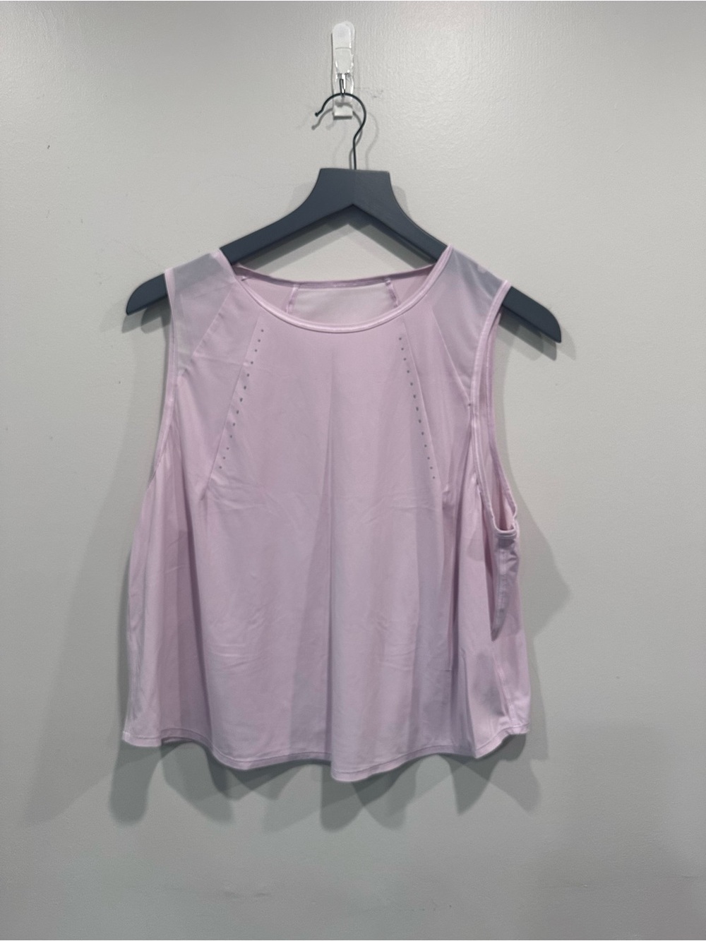lululemon athletica Light Pink Performance Tank Top